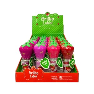 GLOSS LABIAL VIVAI - BOX COM 24 UNIDADES