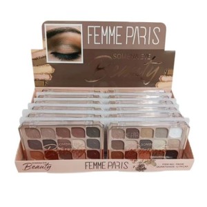 PALETA DE SOMBRAS EYE BEAUTY -  FEMME PARIS